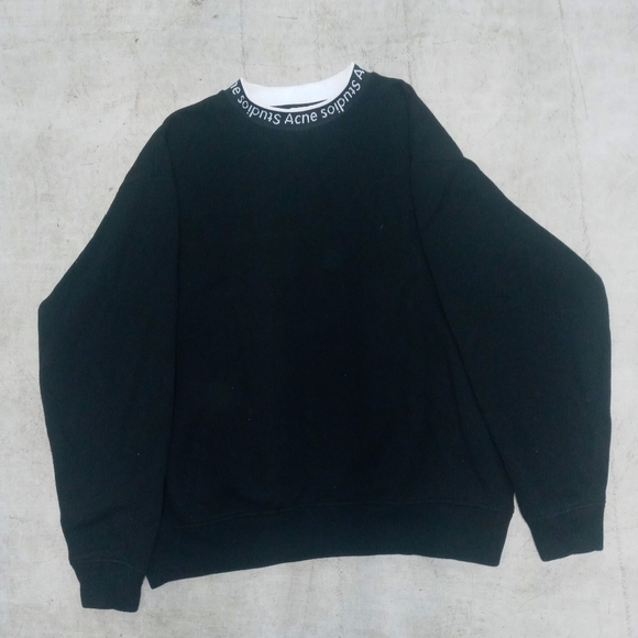 Acne Studios Fulton Logo Crewneck Sweatshirt - Picture 6 of 6